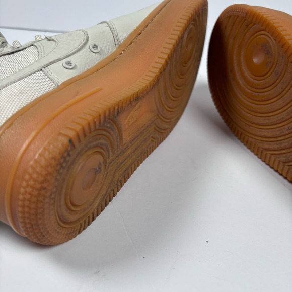 NIKE AIR SF AR 1 Mens 7 Beige High Top Urban Utility Sneaker Boots Shoes - Picture 13 of 16